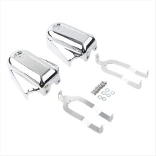 Protector de barra para motocicleta, cubiertas para eje de rueda trasera, tapa de basculante para Softail