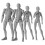 sets tekenlichaam kunstenaars PVC figuurmodel modellen mannequin 1