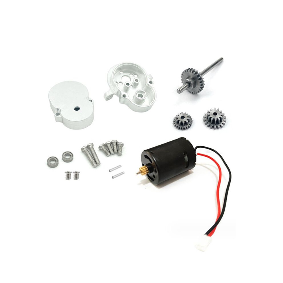 Metal Transmission With 370 Motor & Steel Gear For D12 D42 1/10 Rc Car 4852430045733