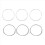 Classic Guitar Six Strings SC12 Nylon Silver Plating Set Super Light 2