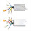 36V 500W 17A Electric Brushless Motor Controller Dashboard Accelerator 4