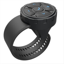 Κράνος μοτοσικλέτας ακουστικά Bluetooth τηλεχειριστήριο κουμπί τιμόνι media con