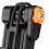 Bicycle Lock, Anti-Theft Folding Four-Digit Password Joint Mountain Bi 7