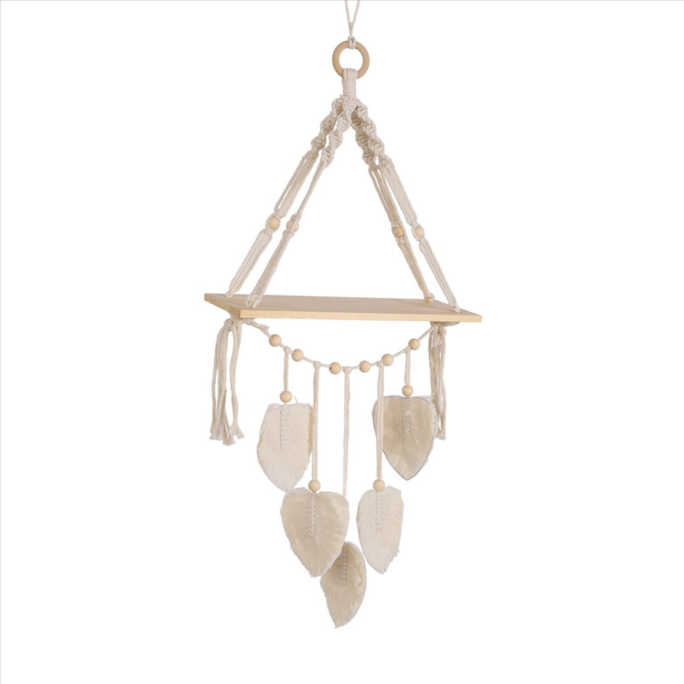 Leaf Floating Frame Tapestry Art Bohemian Style Shelf Wall 4852430006888