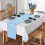 Disposable Plastic Tablecloths Satin Table Runner Set Dot Tablecloth f 8
