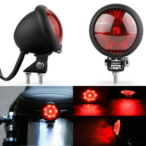 Πίσω φως μοτοσικλέτας LED πίσω φως φρένων για Cruiser Cafe Racer Choop 2