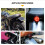 Πίσω φως μοτοσικλέτας LED πίσω φως φρένων για Cruiser Cafe Racer Choop 8