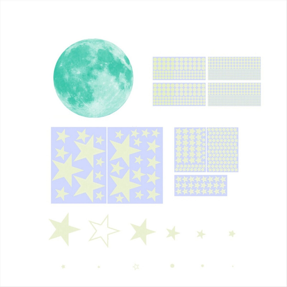 Glow In The Stars For Ceiling,1049Pcs Starry Stickers Ceiling Dec Dark Typecat