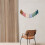 2-teilige Regenbogen-Boho-Quastengirlande mit Holzperlen, farbenfroher Wandbehang 4