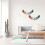 2-teilige Regenbogen-Boho-Quastengirlande mit Holzperlen, farbenfroher Wandbehang 3