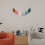 2-teilige Regenbogen-Boho-Quastengirlande mit Holzperlen, farbenfroher Wandbehang 6