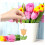 12-teiliges Tulpen-Ornament-Holzschild, Muttertagsgeschenk, Sommerblume 4