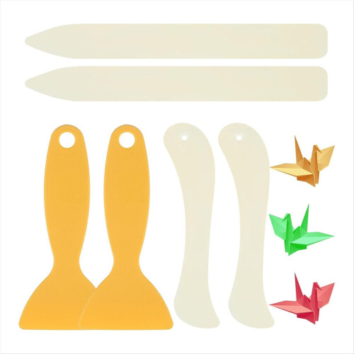 Bone Folder Tool, Paper Folding Tools,Plastic Creaser,for Making Craft