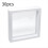 30 Pcs 3D Floating Coin Display Frame Stand Storage Boxes for Jewelry 8