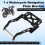 Motorcycle Windshield Stand Holder Mobile Phone GPS Navigation Plate B 6