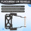 Motorcycle Windshield Stand Holder Mobile Phone GPS Navigation Plate B 8