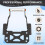 Motorcycle Windshield Stand Holder Mobile Phone GPS Navigation Plate B 10