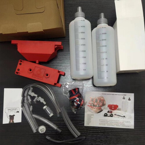 Motorcycle Automatic Chain Cleaning Kit Brush Washing Maintenance Tool
