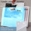 2Pcs Plastic Art Portfolio Folder Arts Storage Case for , Student Draw 7