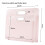 2Pcs Plastic Art Portfolio Folder Arts Storage Case for , Student Draw 5