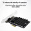 Νέα κάρτα προσαρμογέα M.2 σε PCIE διπλού δίσκου, συστοιχία διπλών δίσκων PCIe X1/X4/X8 5
