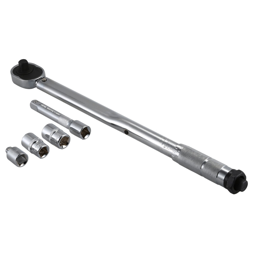 Ratchet Drive Torque Wrench 1/2Inch Square 28 - 210Nm Tool Socke Uk 4852430032313