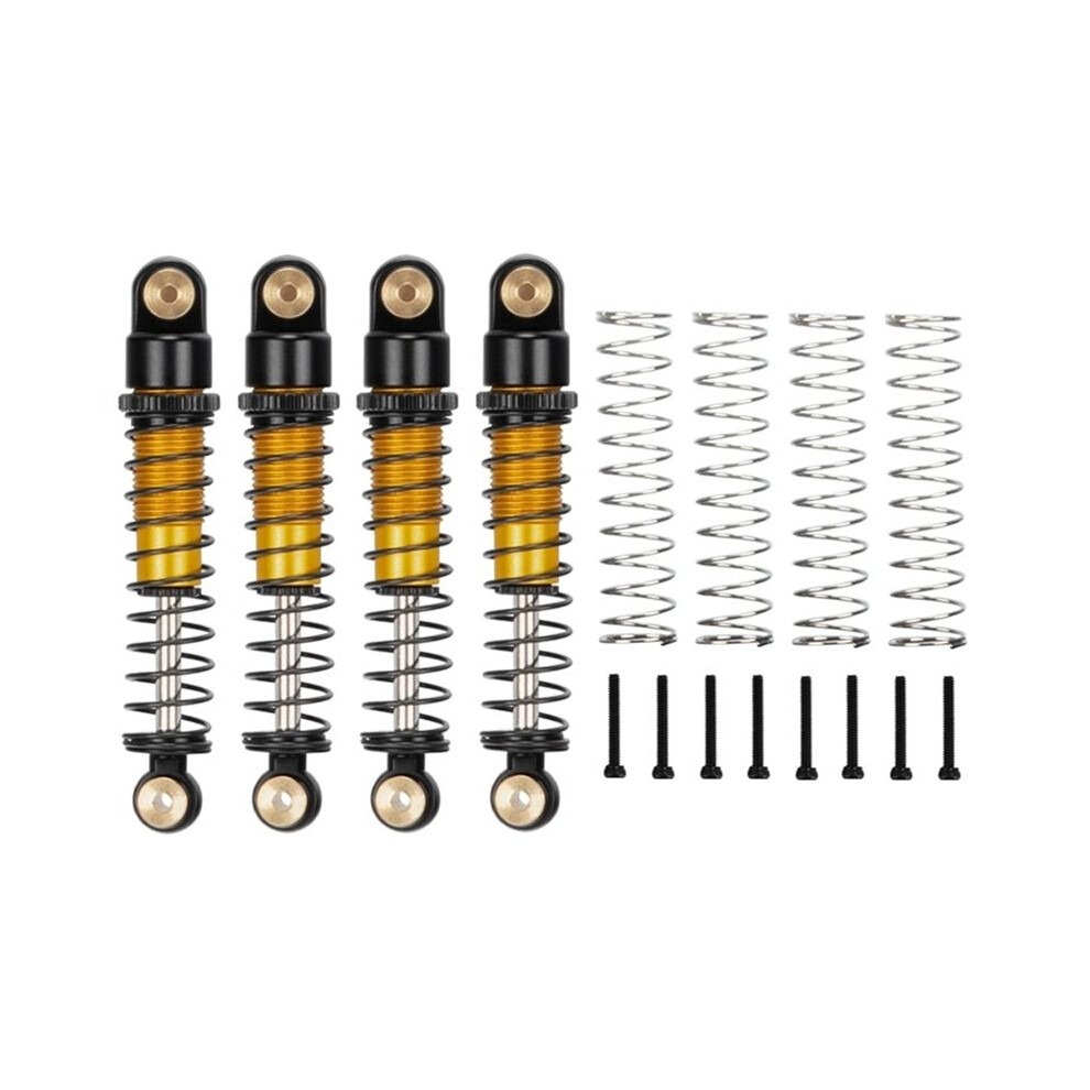4Pcs 40Mm Metal Damper For Scx24 C10 Jlu 1/24 Rc Crawler Car Upgrade P 4852430045078
