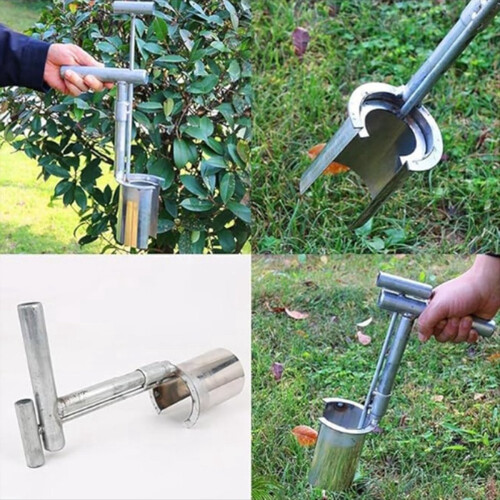 Bulb Planter Tool, Efficient Carbon Steel Planting Tool Set for Transp 2