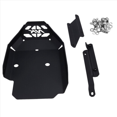Motorcycle Engine Chassis Skid Plate Guard Belly Pan Bash Protector fo 2