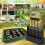 Soil Blocker Handheld, for Seed Starting,Manual Block Maker Handheld S 9