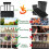 Soil Blocker Handheld, for Seed Starting,Manual Block Maker Handheld S 8