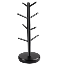 Taza de café con forma de árbol, giratoria 360, con 8 ganchos, multifunción