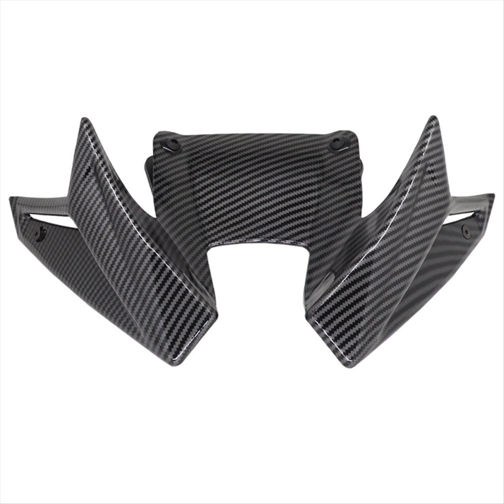 Motorcycle Front Wing Spoiler Downforce Aerodynamic Fairing Winglets F 4851036369199