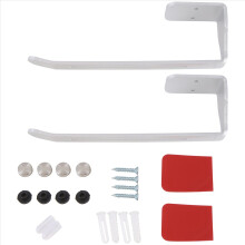 2er-Pack Deckelorganizer zur horizontalen Montage unter Schränken – platzsparend