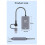 2-in-1 CF-Express-Typ-B-Kartenleser-Adapter, USB 3.2, 10 Gbit/s, tragbar 4