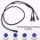 Cable impermeable 1T5 de 9 pines para extensión de bicicleta eléctrica. 7