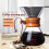 Kaffeefilter-Set mit Edelstahlfilter 8