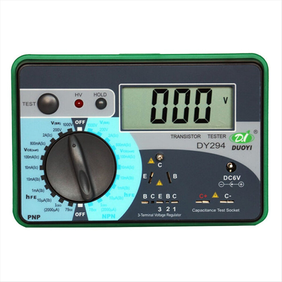 Dy-294 Digital Transistor Tester High Electronic Component Testing Dc 4851036385618