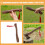 Solid Wood Handle Camping Hatchet Tools Part Accessory Replacement Han 7