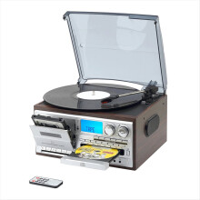 Retro Vinyl Multi Functions Record Player Turntable 3-Speed Phonograph