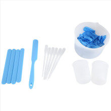 Silikon-Messbecher-Set für Epoxidharz, 600-ml- und 100-ml-Mischbecher, Sp