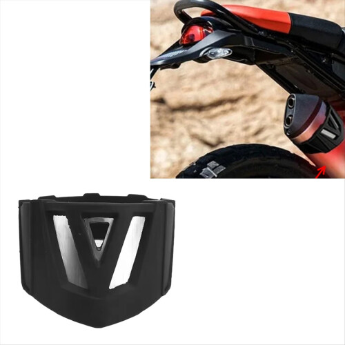 Motorrad-Heckschutzabdeckung, Auspuffrohrschutz für Wüsten 2
