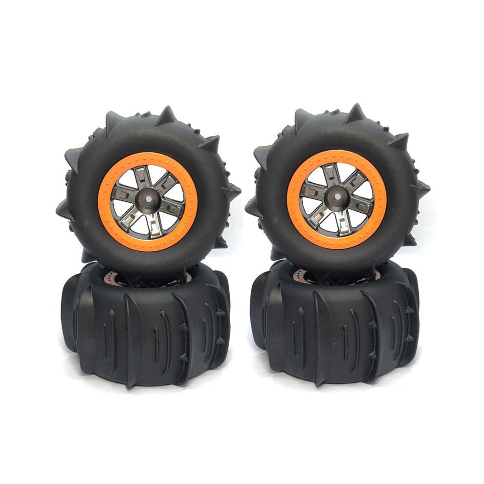 4Pcs 110Mm Paddle Tires Snow Sand Tyre Wheel For Xinlehong 9125 9116 9 4852430044040