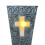 Γλάστρα για νεκροταφείο Crosses, βάζο νεκροταφείου, αναμνηστική βάση με καρφί 7
