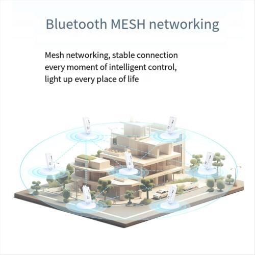 SP328E MESH Group SPI RGB LED Controller Ασύρματος Ενισχυτής Σήματος Dim 2