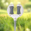 3PCS Garden Hose Guide Nails Top Roller Soft Water Pipe Positioning Po 7