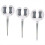 3PCS Garden Hose Guide Nails Top Roller Soft Water Pipe Positioning Po 2