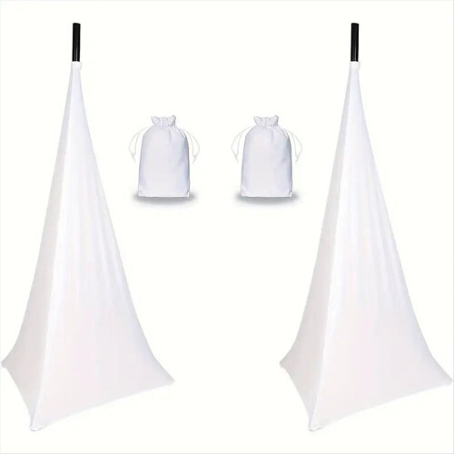 Universal DJ Light Speaker Stand Cover Stretchable Tripod Skirt Flexib