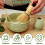 Set frusta per matcha, con ciotola, bambù e supporto, cucchiaio in bambù in acciaio inox 4
