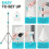 Universal DJ Light Speaker Stand Cover Stretchable Tripod Skirt Flexib 3